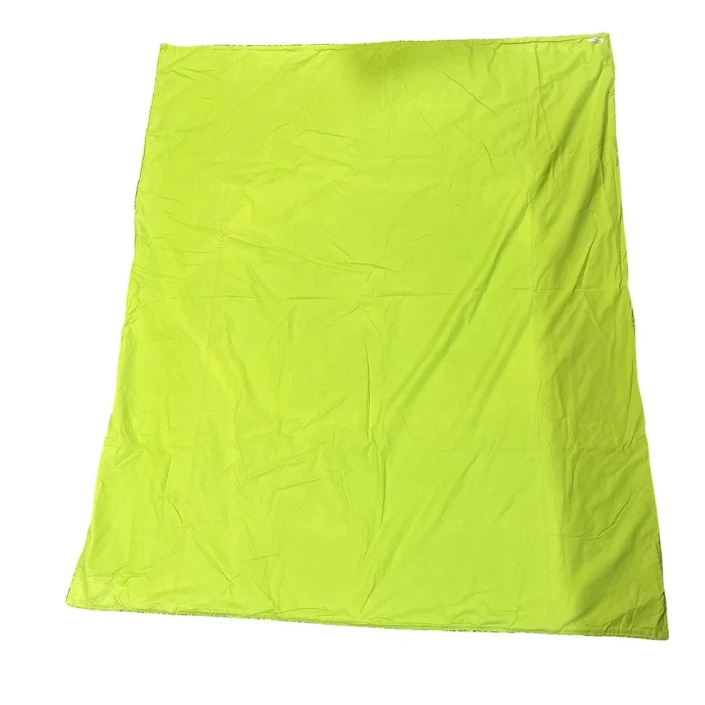 Dransfield & Ross Full Comforter Yellow Frog Dragonfly Reversible Lake House